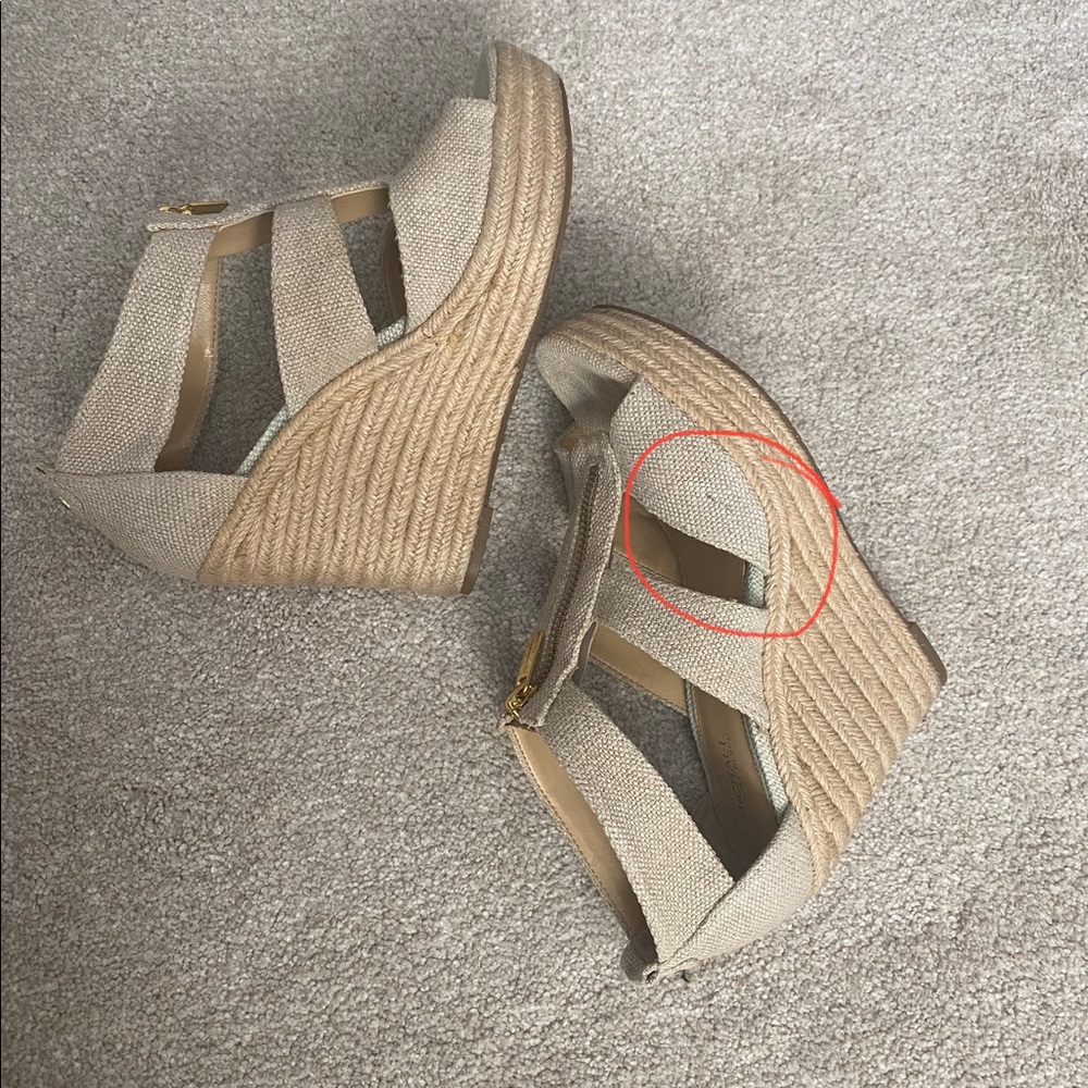 Michael Kors Berkley Wedge Sandal - Picture 9 of 11